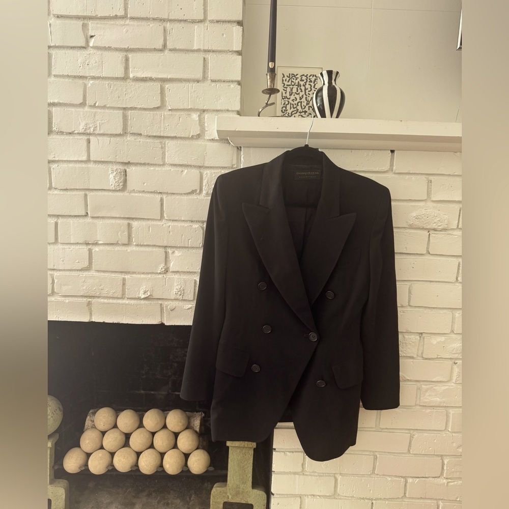 Donna Karan vintage black blazer